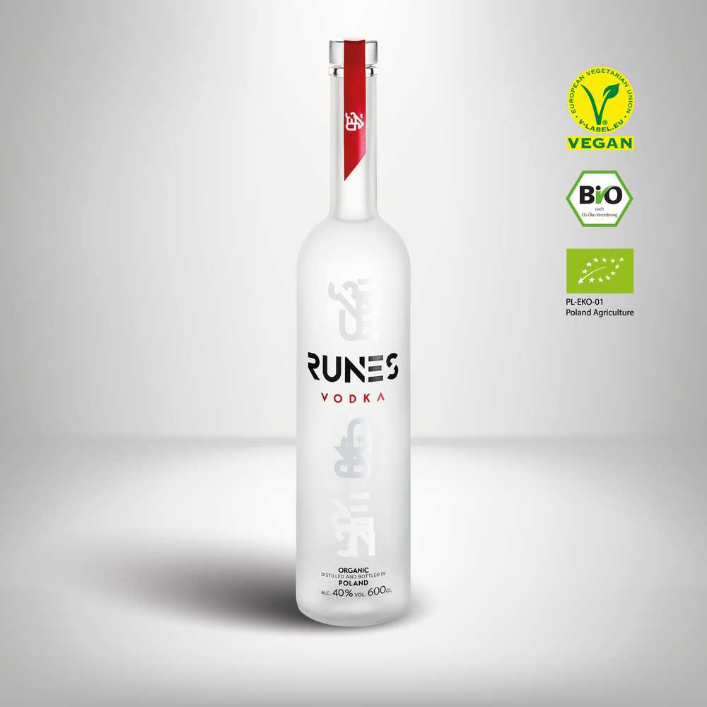 RUNES Organic Vodka 6000ml Flasche